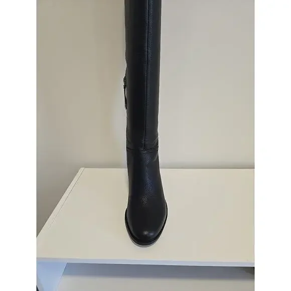 Naturalizer Kyrie Black Knee-High Boots Shoes, US Women's 7.5 Wide New